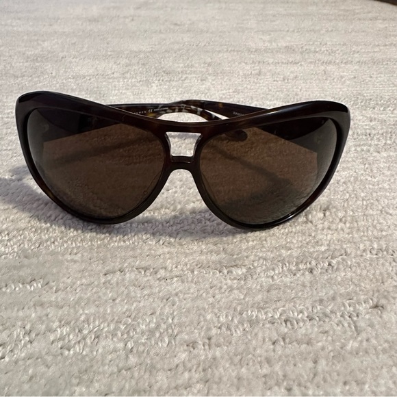 Vintage RALPH by Ralph Lauren Brown Tortoise Sunglasses - Picture 5 of 5